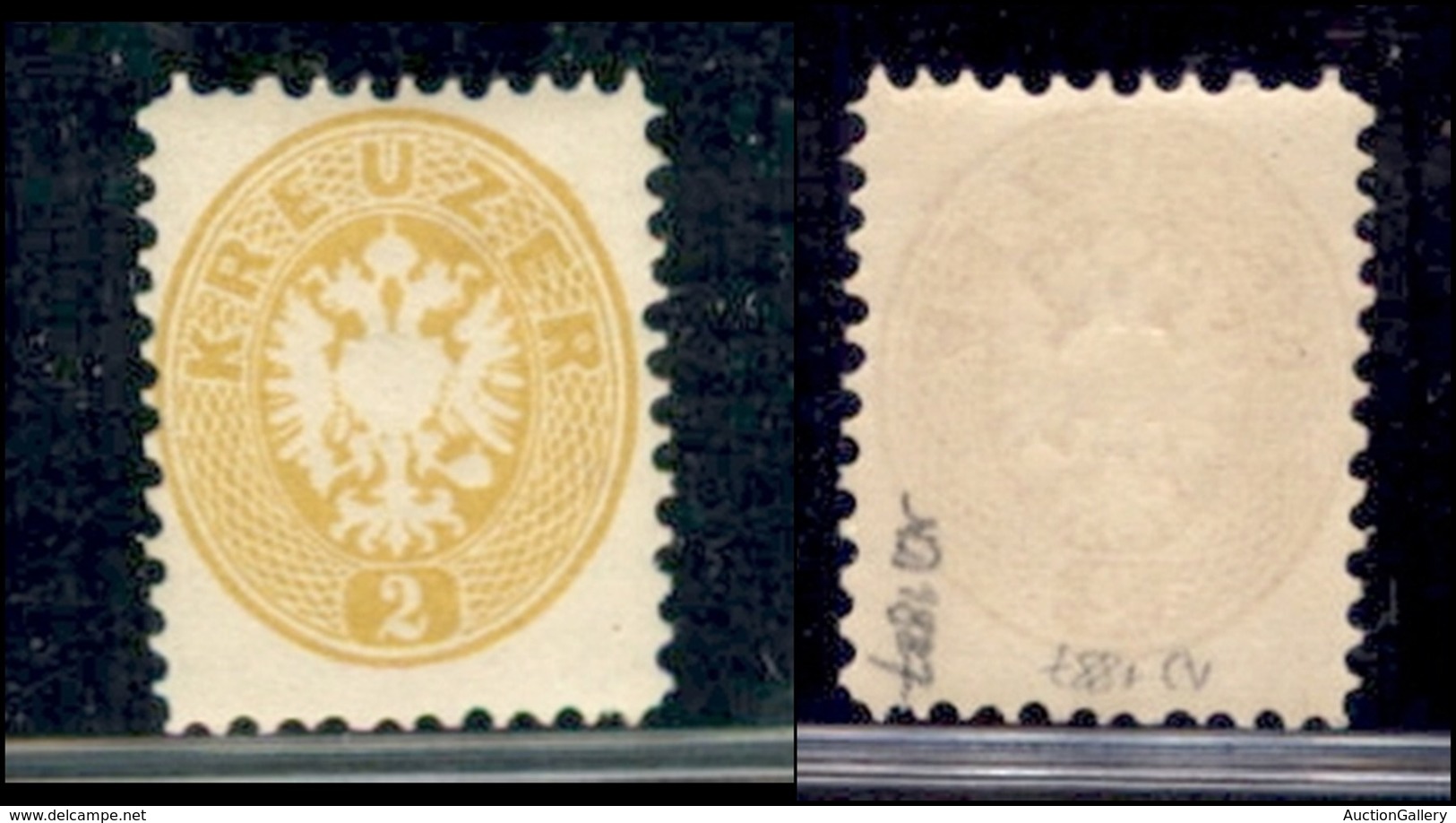 EUROPA - AUSTRIA - 1887 - Ristampe - 2 Kreuzer (30) - Gomma Originale - Sonstige & Ohne Zuordnung