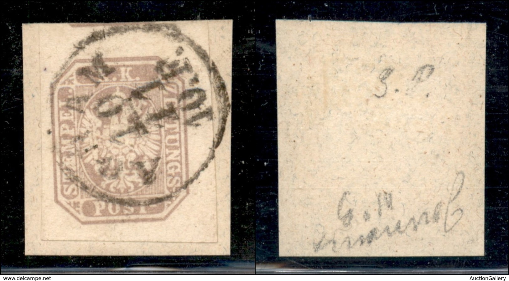 EUROPA - AUSTRIA - 1863 - Per Giornali - 1,05 Kreuzer (8) Usato Su Frammento - Molto Bello - Sonstige & Ohne Zuordnung