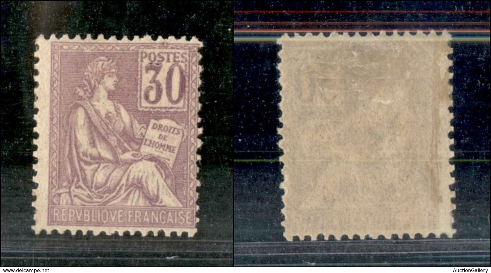 EUROPA - FRANCIA - 1900 - 30 Cent (95) - Gomma Originale - Andere & Zonder Classificatie