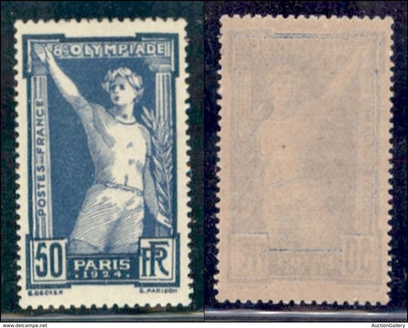 EUROPA - FRANCIA - 1924 - 50 Cent Olimpiadi Parigi (172) - Gomma Integra (50) - Autres & Non Classés