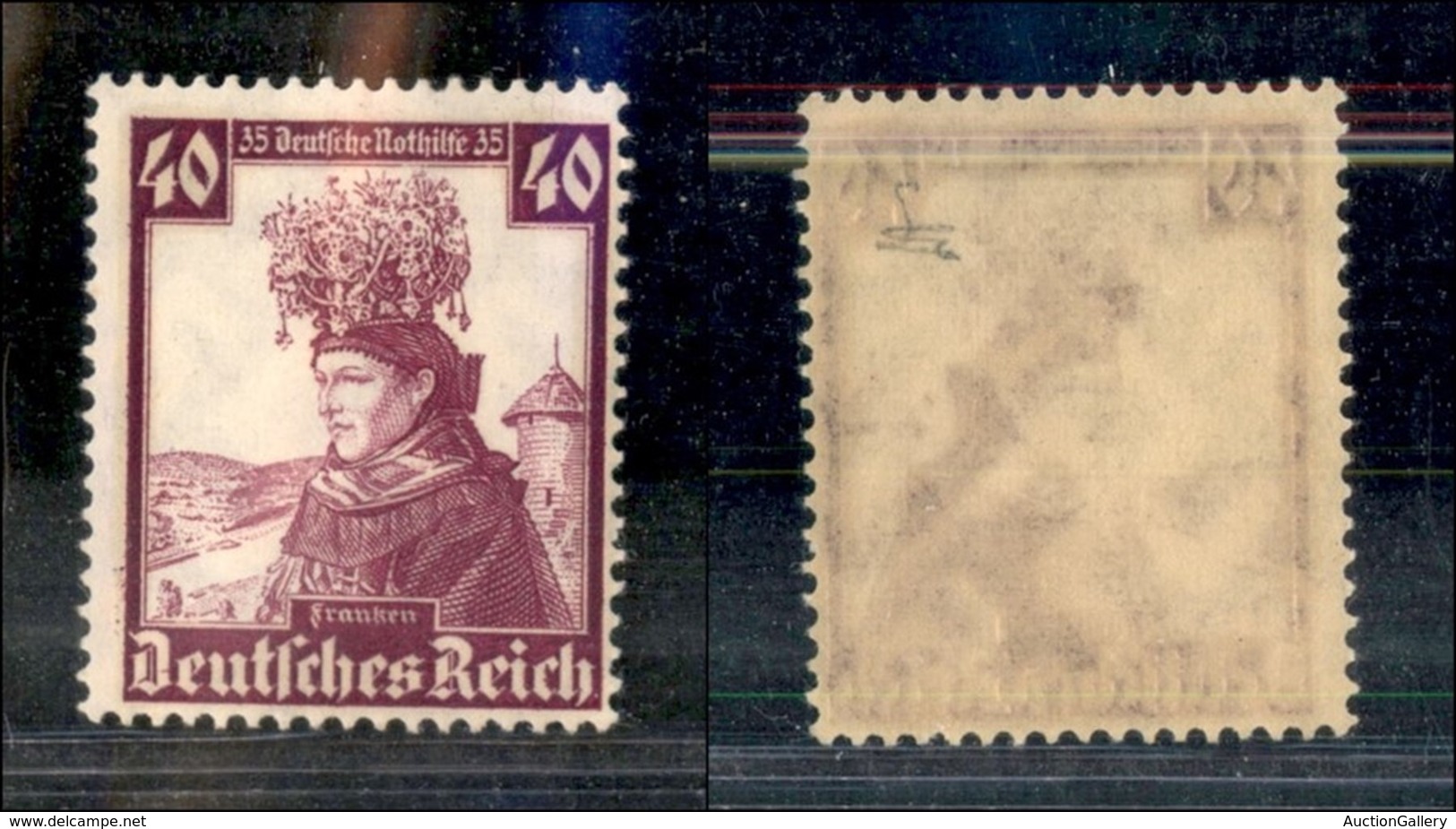 EUROPA - GERMANIA - 1935 - 40 + 35 P. (556) - Gomma Integra - Other & Unclassified