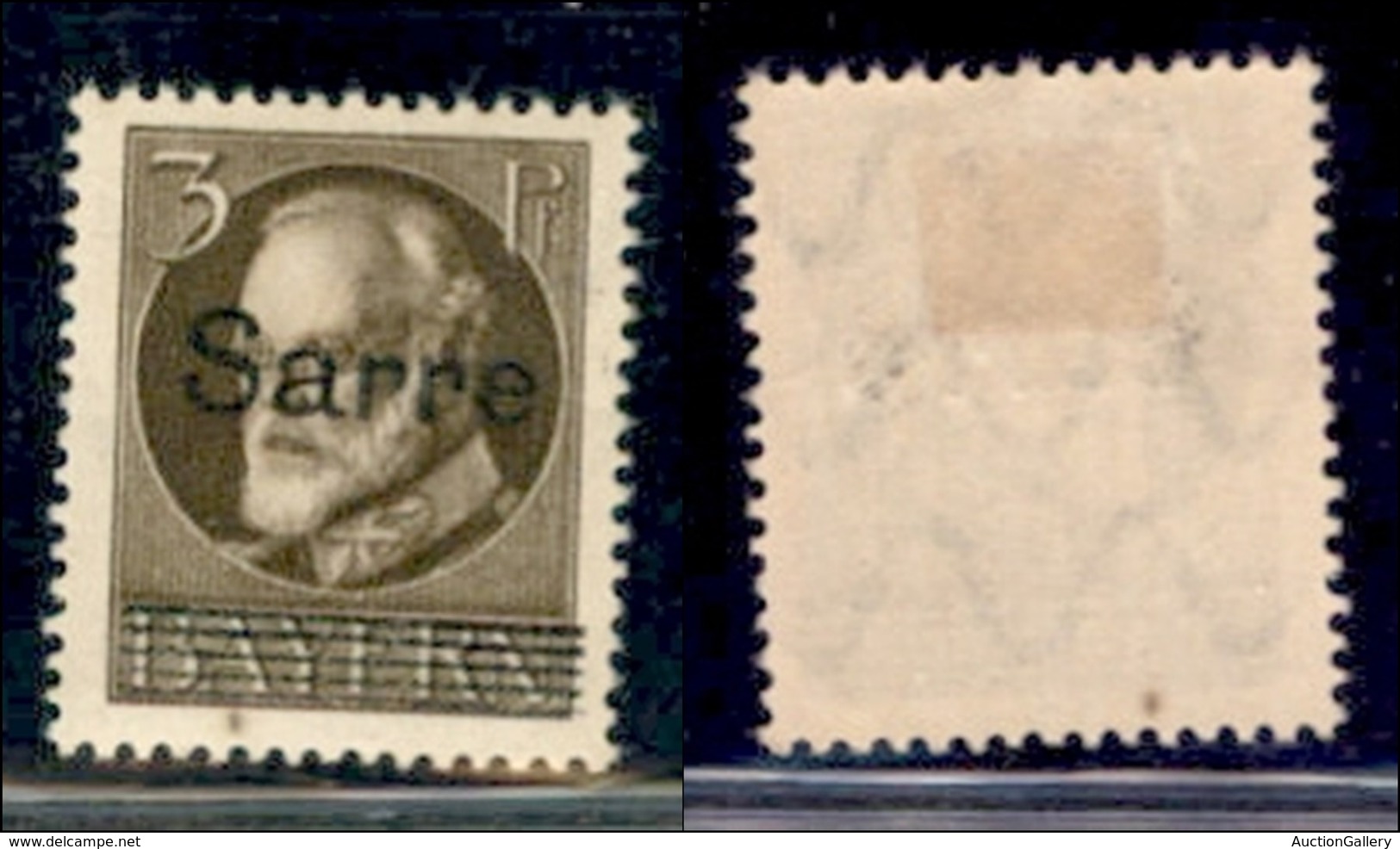EUROPA - GERMANIA - Sarre - 1920 - 3 Pfennig (B31) - Gomma Originale (100) - Sonstige & Ohne Zuordnung