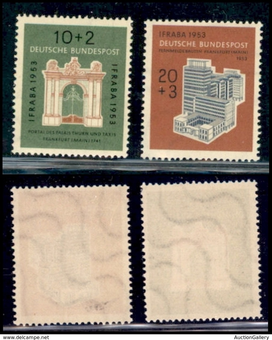 EUROPA - BRD - 1953 - IFRABA (171/172) - Serie Completa - Gomma Integra (50) - Sonstige & Ohne Zuordnung