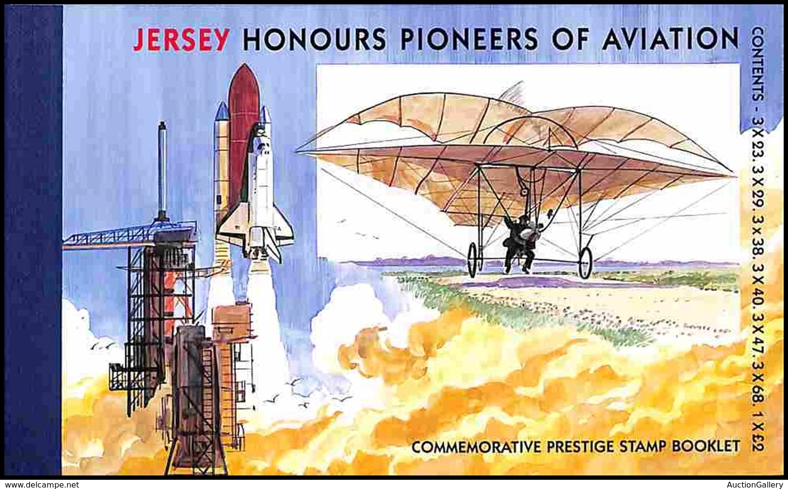 EUROPA - JERSEY - 2003 - Prestige Booket - Honours Of Aviation (MH 16) - Nuovo - Other & Unclassified