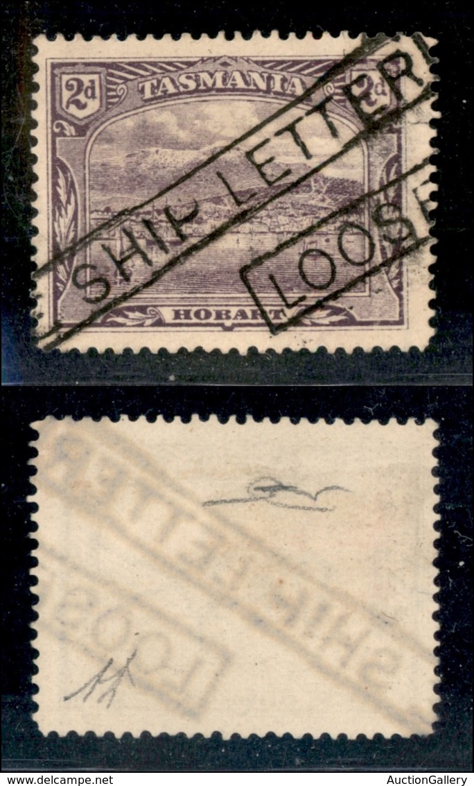 OLTREMARE - AUSTRALIA - 1902 - 2 Pence (71A) Usato - Loose Ship Letter - Diena - Other & Unclassified