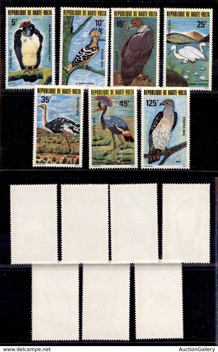 OLTREMARE - BURKINA FASO - 1979 - Uccelli (769/775) - Serie Completa - Gomma Integra - Sonstige & Ohne Zuordnung