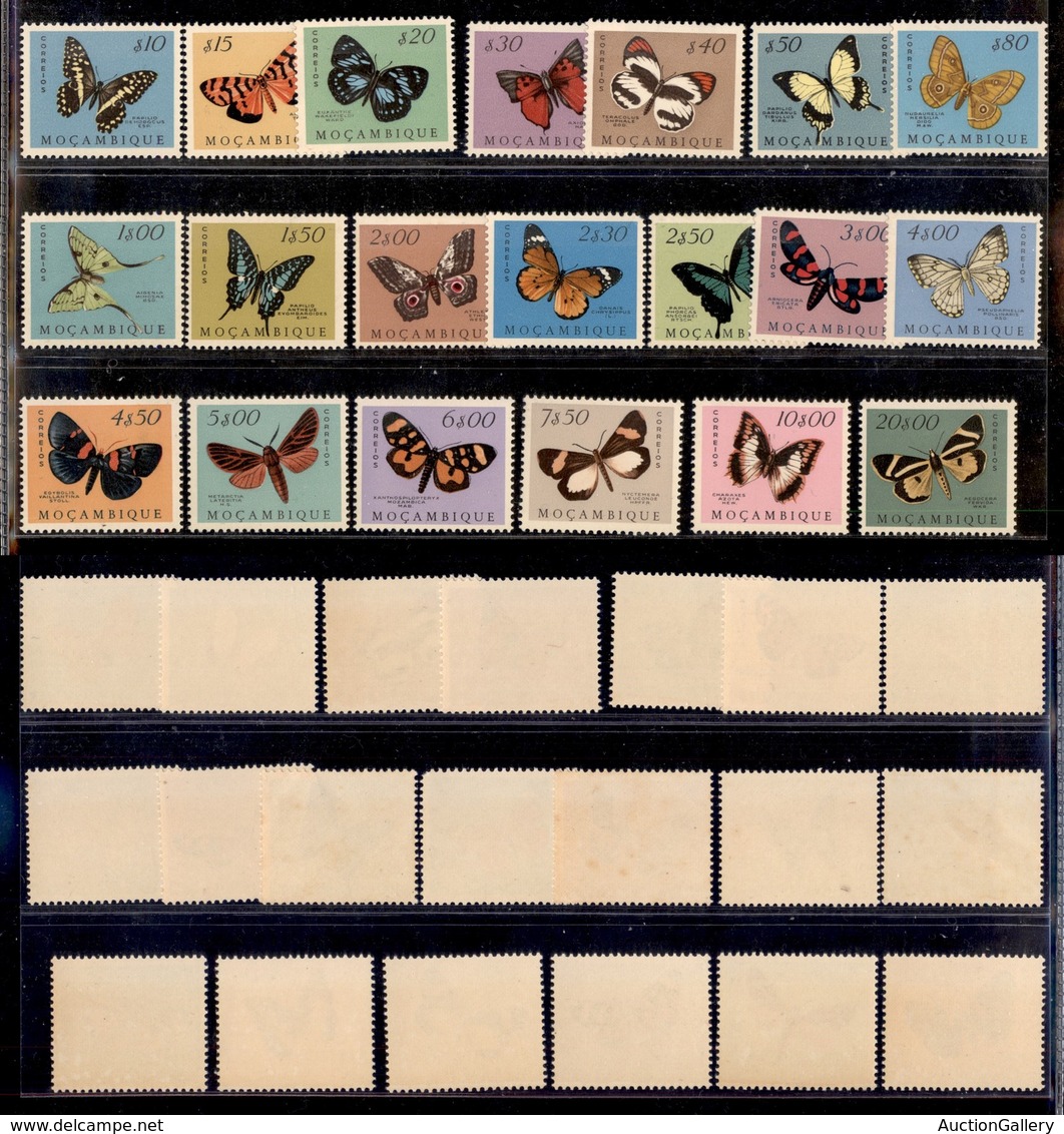 OLTREMARE - MOZAMBICO - 1953 - Farfalle (417/436) - Serie Completa - Gomma Integra - Andere & Zonder Classificatie