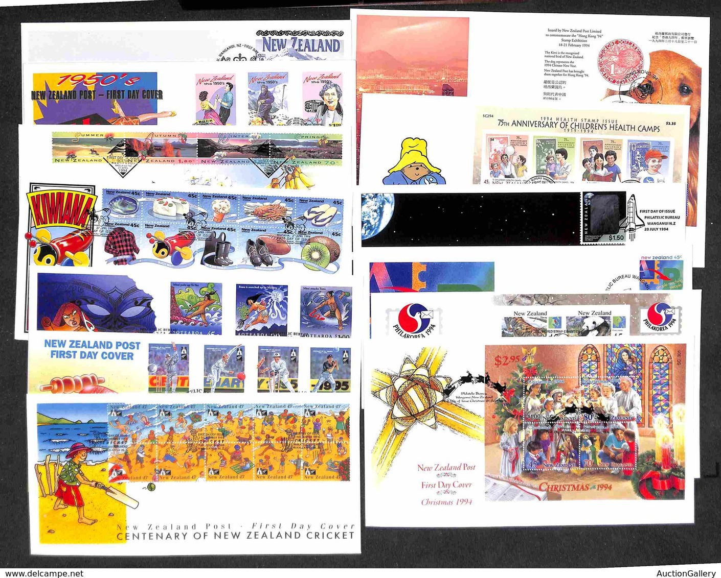 OLTREMARE - NUOVA ZELANDA - 1994 - 13 FDC Emessi Nell’anno - Sonstige & Ohne Zuordnung