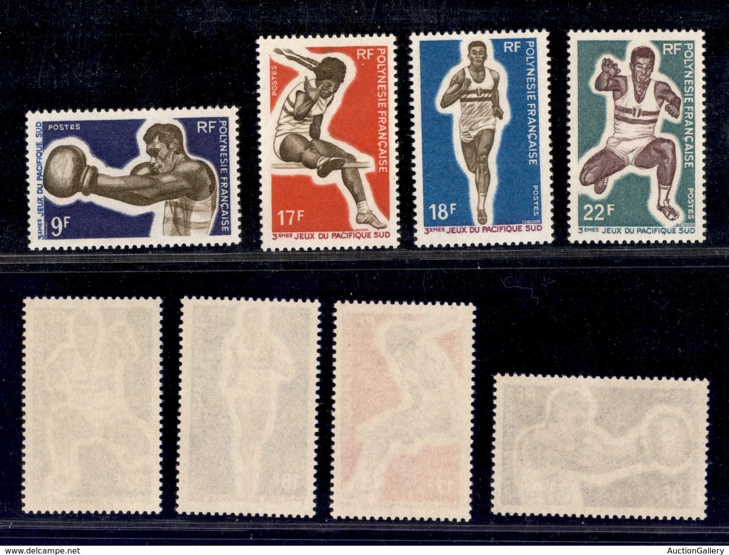 OLTREMARE - POLINESIA FRANCESE - 1969 - Giochi Del Sud Pacifico (96/99) - Serie Completa - Gomma Integra (36) - Other & Unclassified