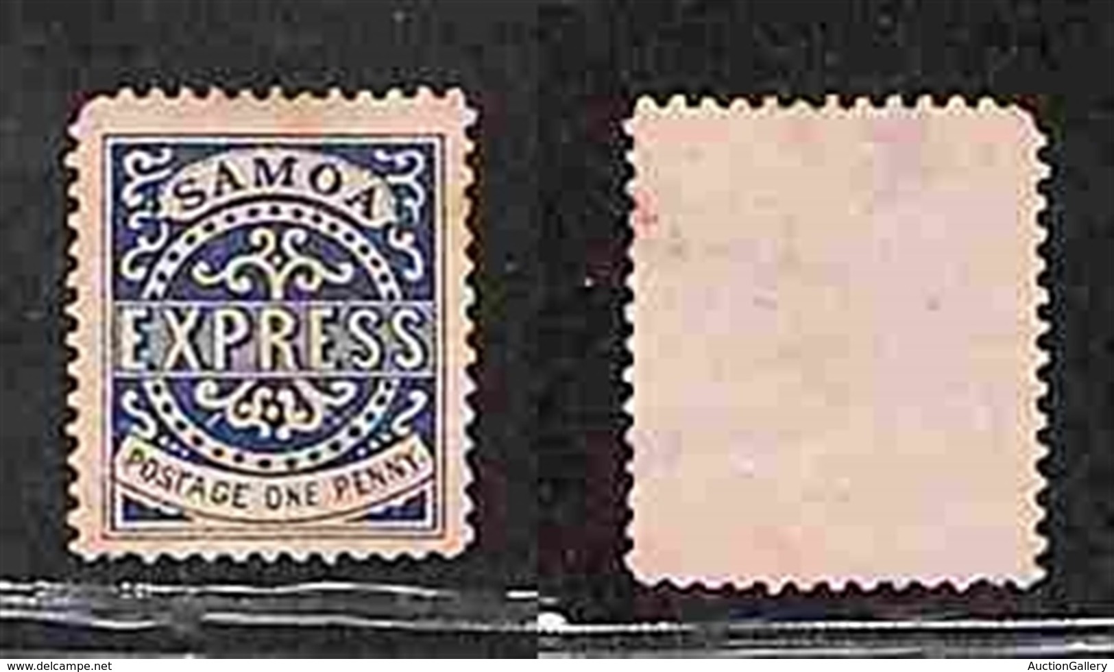 OLTREMARE - SAMOA - 1877 - 1 Penny (1IIIa) - Nuovo - Andere & Zonder Classificatie