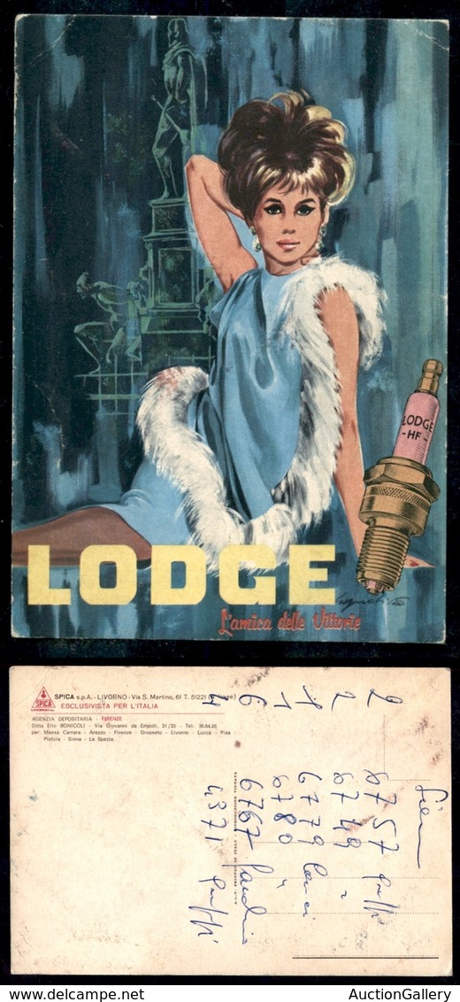 DOCUMENTI - VARIE - CARTOLINE - Lodge - Spica Spa Livorno - Non Viaggiata - Andere & Zonder Classificatie