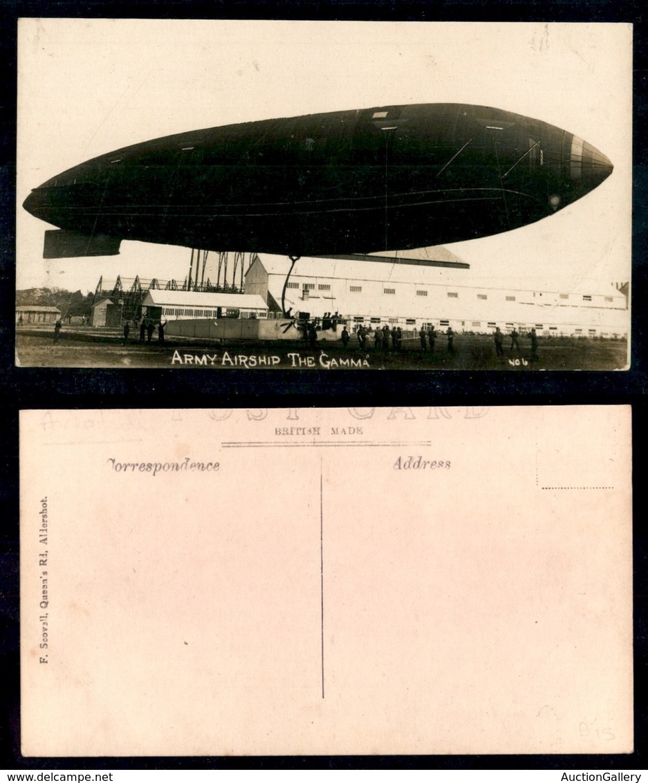 DOCUMENTI - VARIE - CARTOLINE - The Gamma Airship - Fotografica - Nuova - Altri & Non Classificati