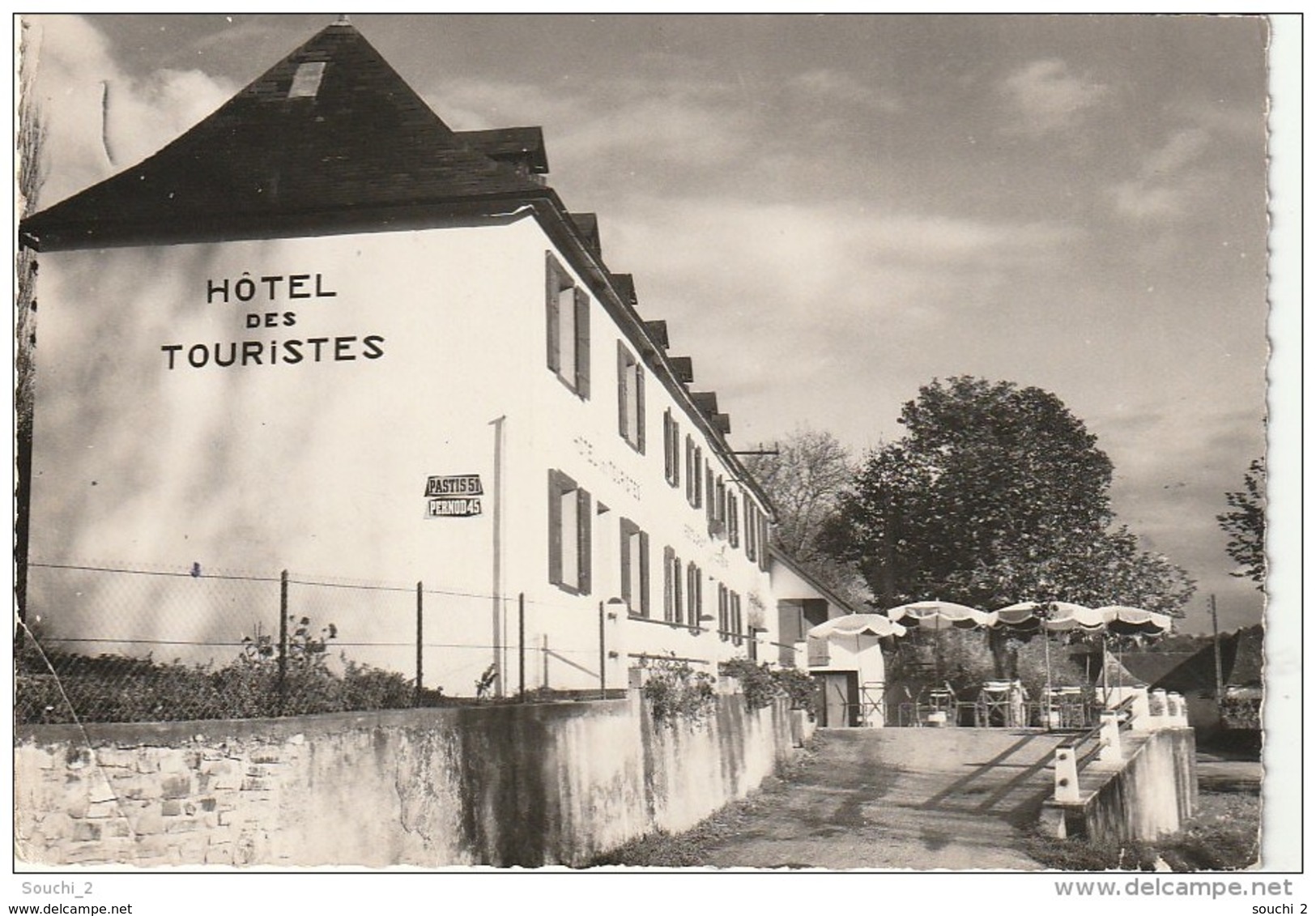 GU 21 - (64)  HOTEL DES TOURISTES  - HOPITAL SAINT BLAISE  -  2 SCANS - Altri & Non Classificati