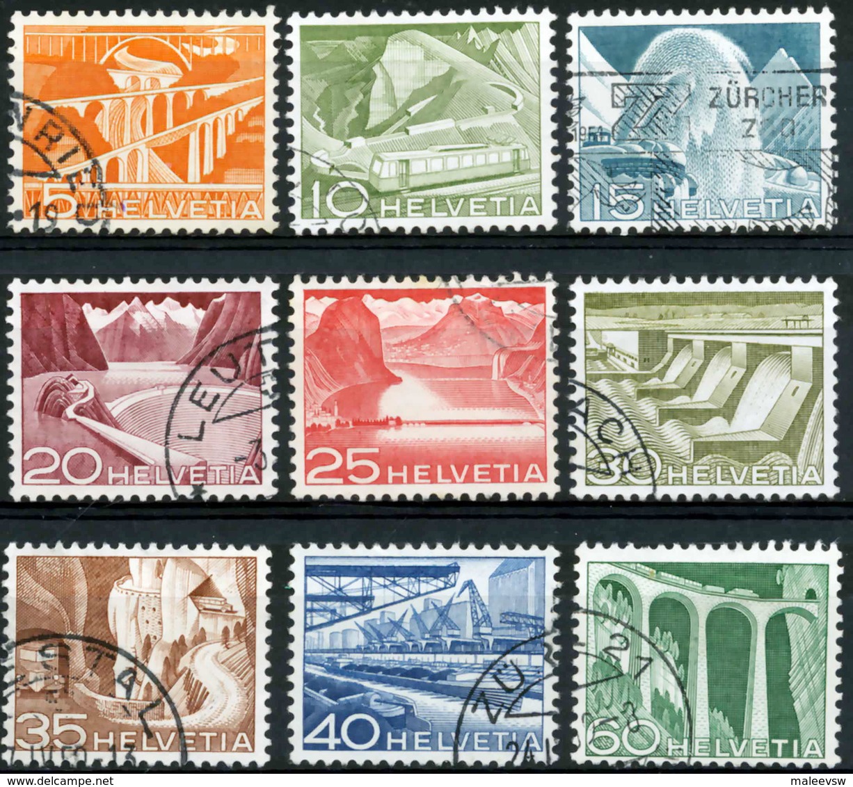 Switzerland Has Many Interesting Postage Stamps - Vrac (max 999 Timbres)