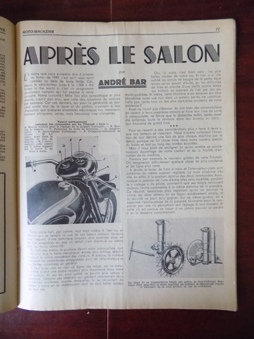 Moto Magazine N° 4 Schaerbeek - Moto-ball - Naples - Après Le Salon - ... - Auto/Moto