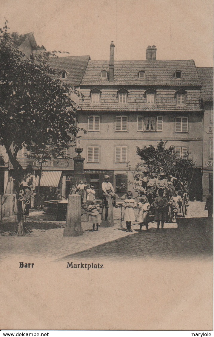 BARR  -  CPA   -   Marktplatz   ( Place Du Marché ) - Barr