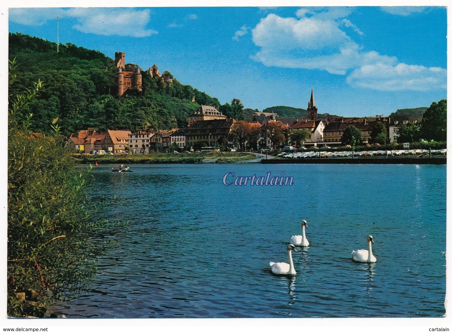 6980 - Wertheim Am Main - Blick Zur Altstadt Mit Burg - Wertheim