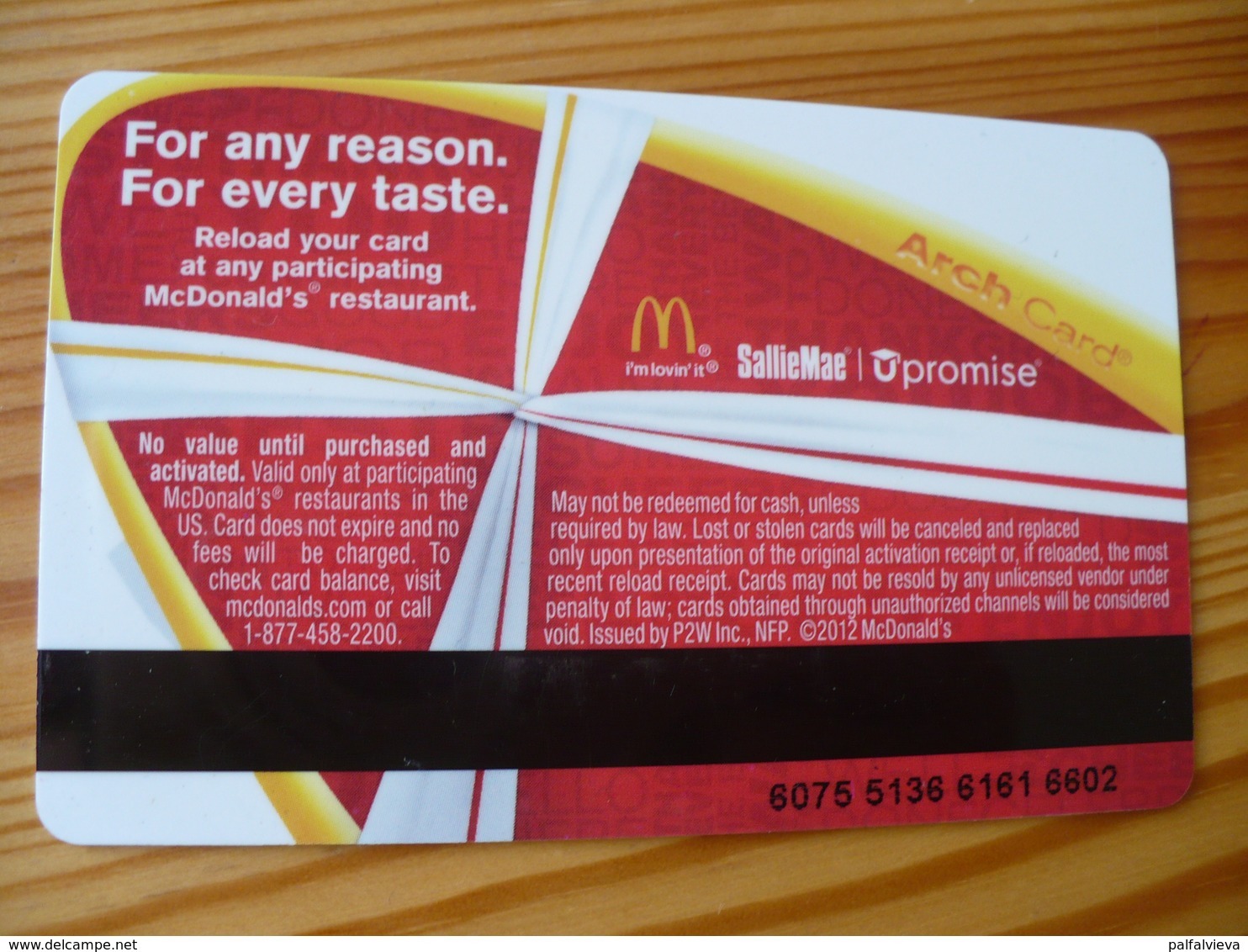 McDonald's Gift Card