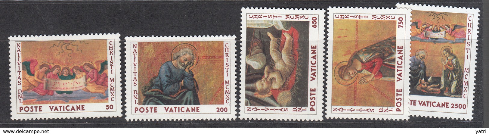 Vaticano - 1990 - Natale ** - Ungebraucht