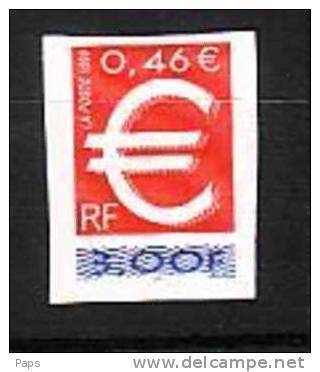 1999-FRANCE N°3215** TIMBRE EURO. ADHESIF N°24 - Ongebruikt