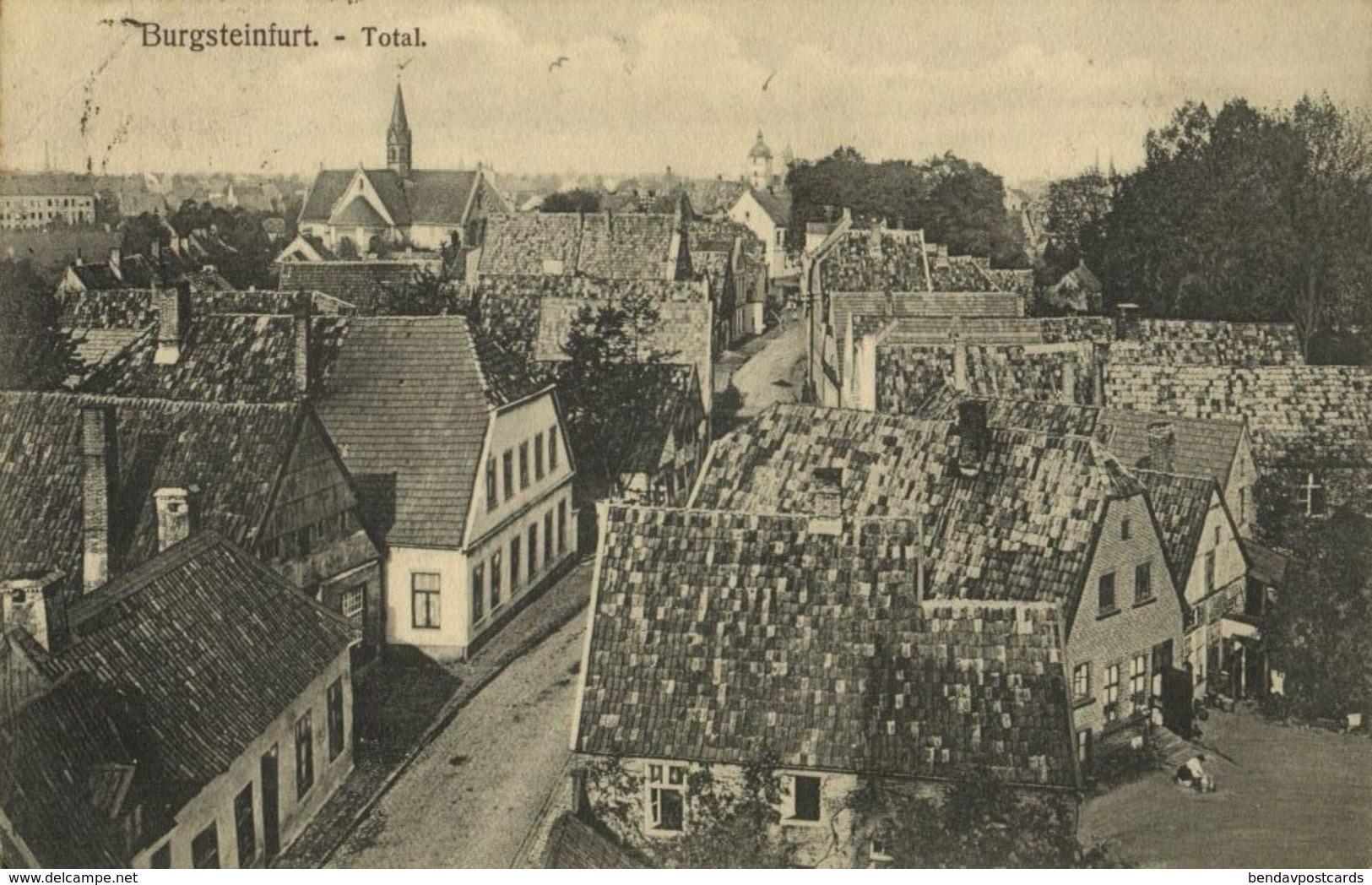 BURGSTEINFURT, Total (1919) AK - Steinfurt