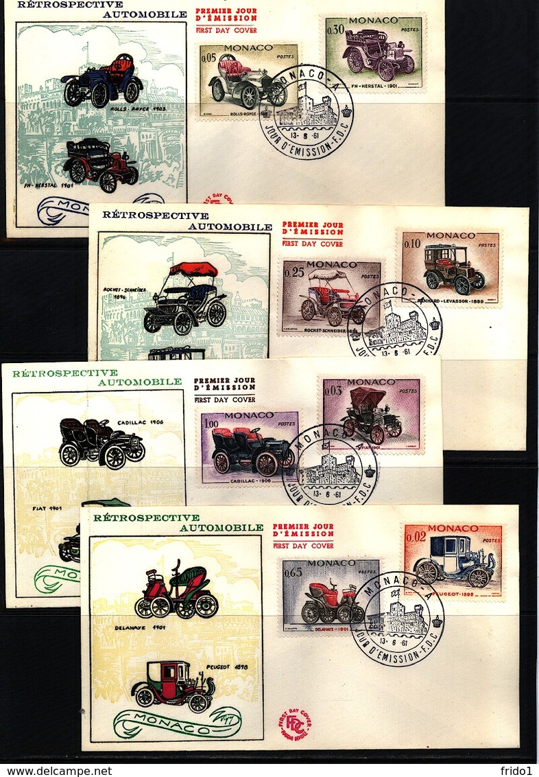 Monaco 1961 Oldsmobiles - Old Cars FDC - Automobile