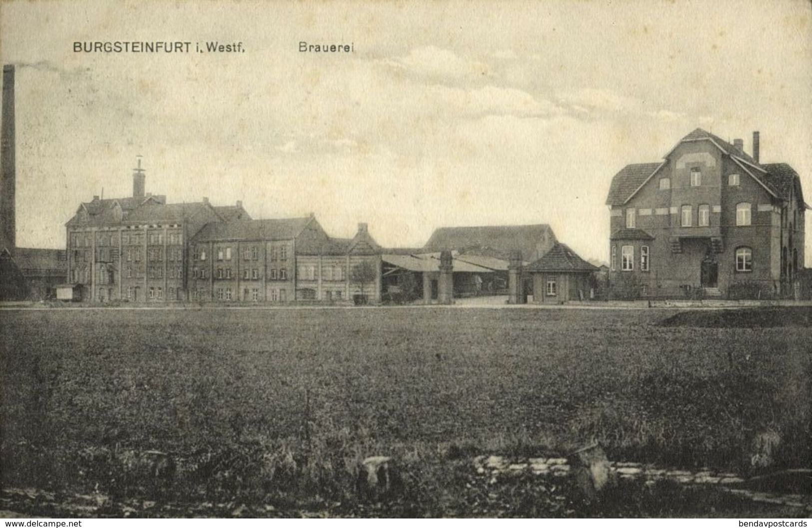 BURGSTEINFURT, Brauerei, Brewery (1910s) AK - Steinfurt