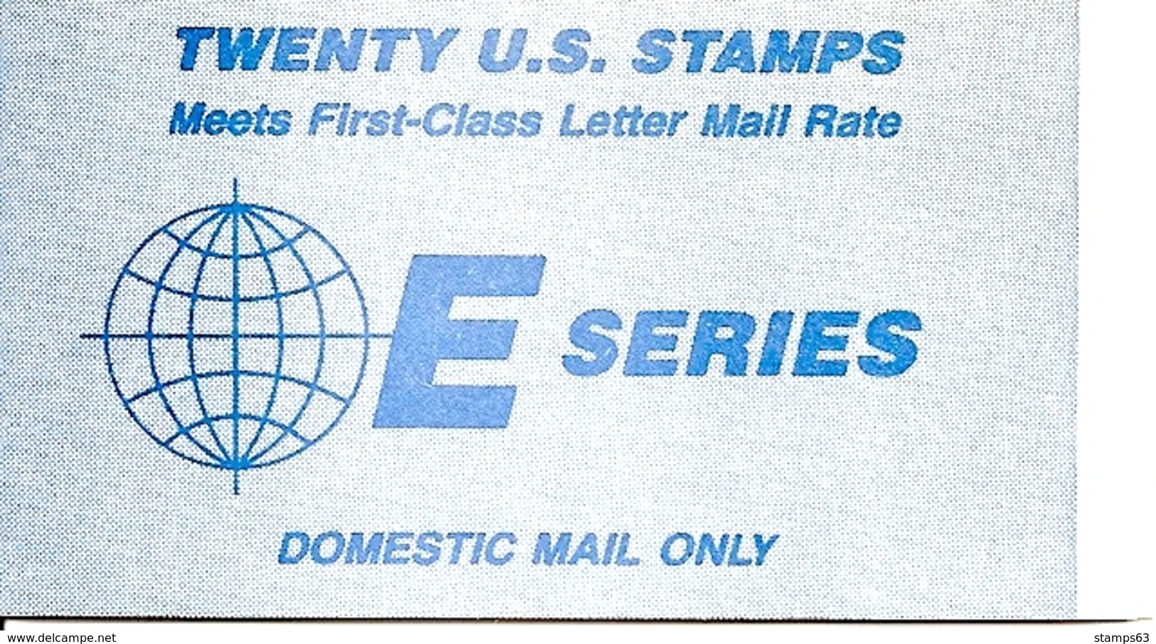 UNITED STATES (USA), 1988, Booklet 157, E-booklet, Mi 0-119 - 1941-80