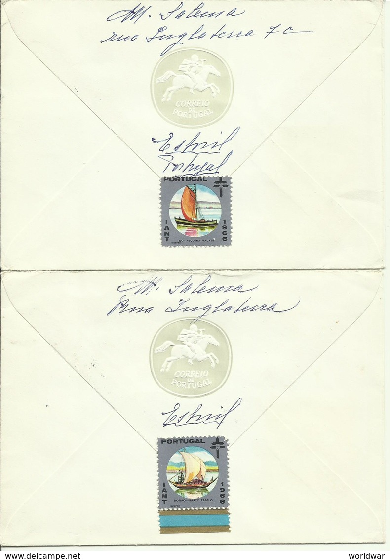 1967  4 Different FDC With Pairs Or Complete Sets - 1 Sent As Registered Letter To Breda, Holland  Reumatology - EFTA - FDC