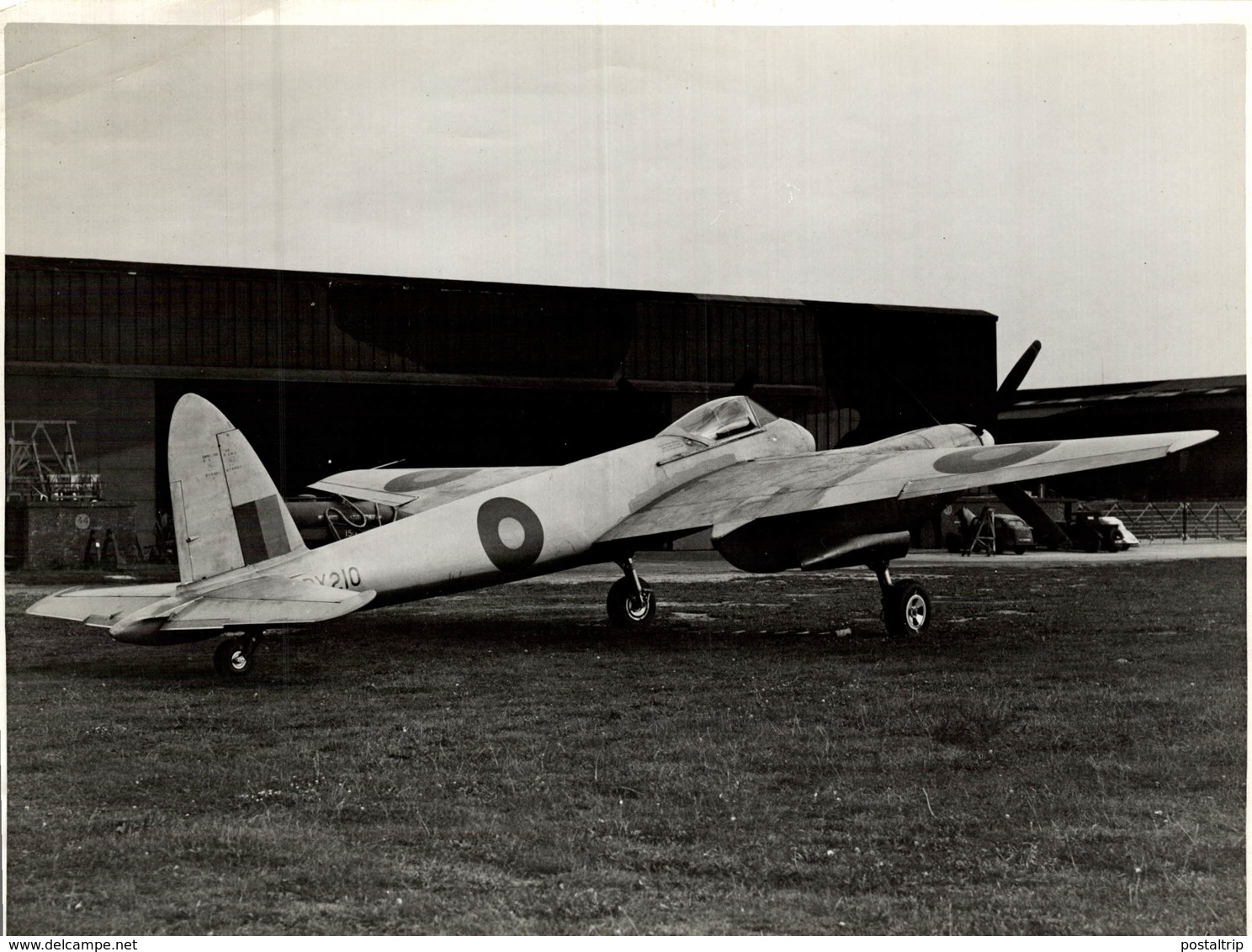 De Havilland DH  HORNET     21 * 17  Cm - Aviación