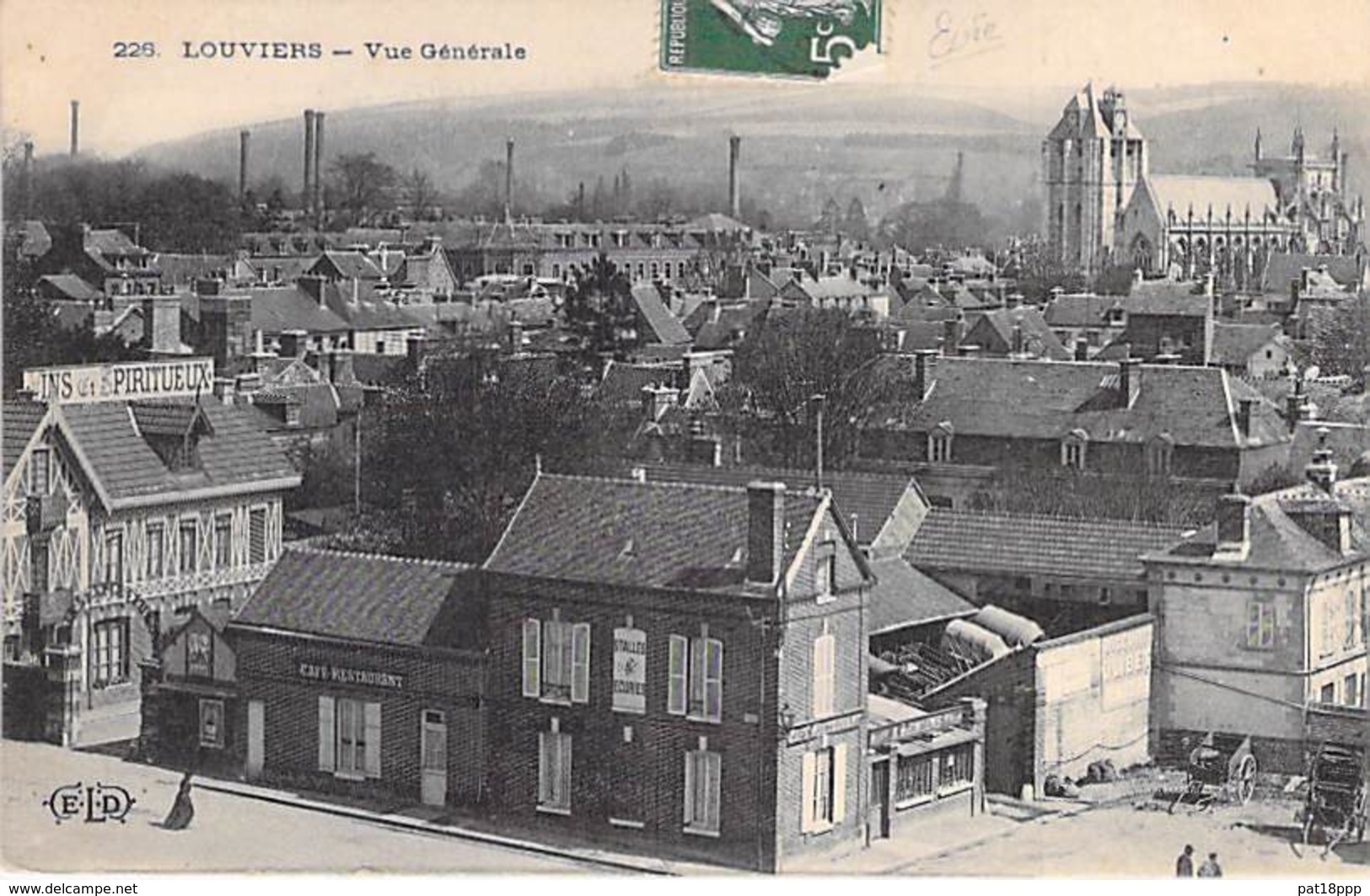 27 - LOUVIERS : Vue Générale - CPA - Eure - Louviers