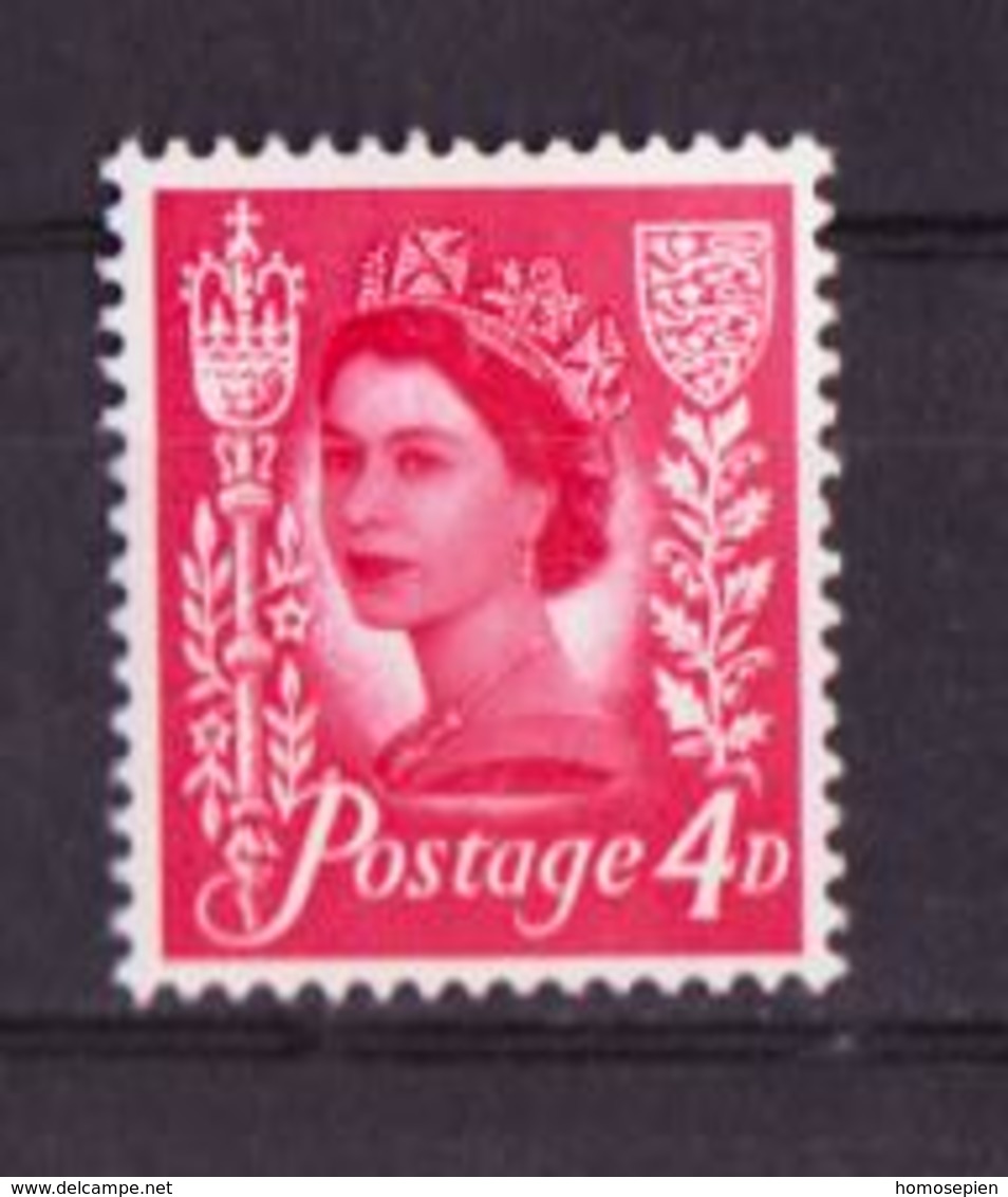 Grande Bretagne - Great Britain - Großbritannien 1968-71 Y&T N°531 - Michel N°(?) *** - 4p Reine Elisabeth II Jersey - Neufs