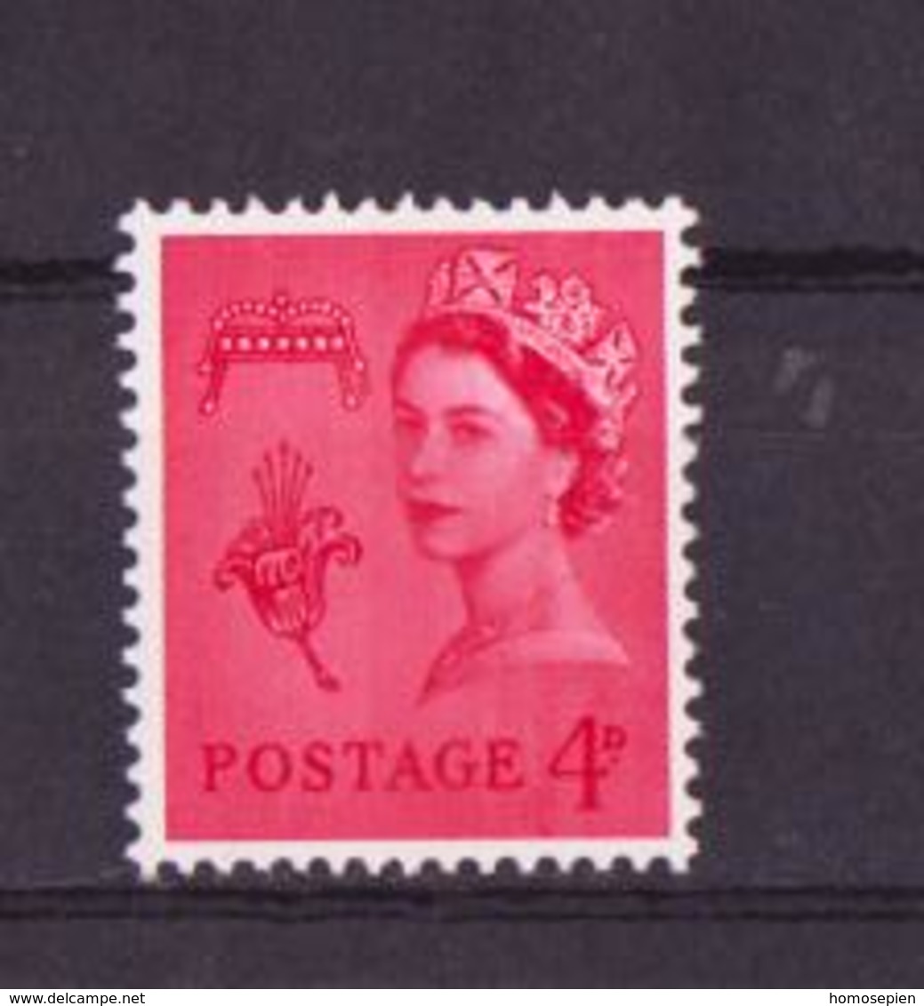 Grande Bretagne - Great Britain - Großbritannien 1968-71 Y&T N°530 - Michel N°(?) *** - 4p Reine Elisabeth II Guernesey - Neufs
