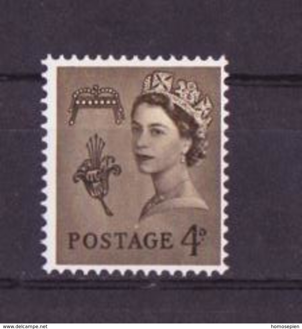 Grande Bretagne - Great Britain - Großbritannien 1968-71 Y&T N°524 - Michel N°(?) *** - 4p Reine Elisabeth II Guernesey - Neufs