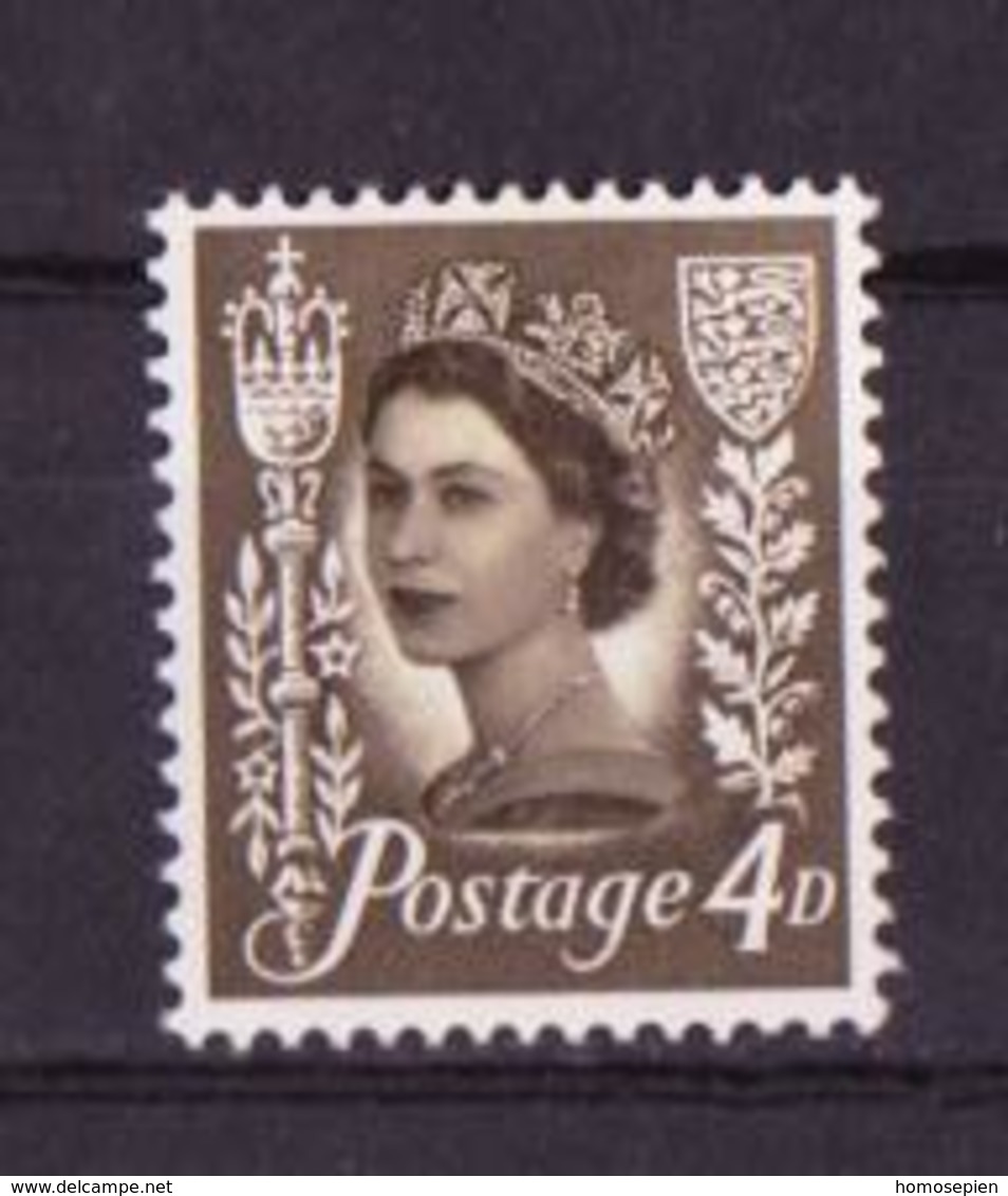 Grande Bretagne - Great Britain - Großbritannien 1968-71 Y&T N°525 - Michel N°(?) *** - 4p Reine Elisabeth II Jersey - Neufs