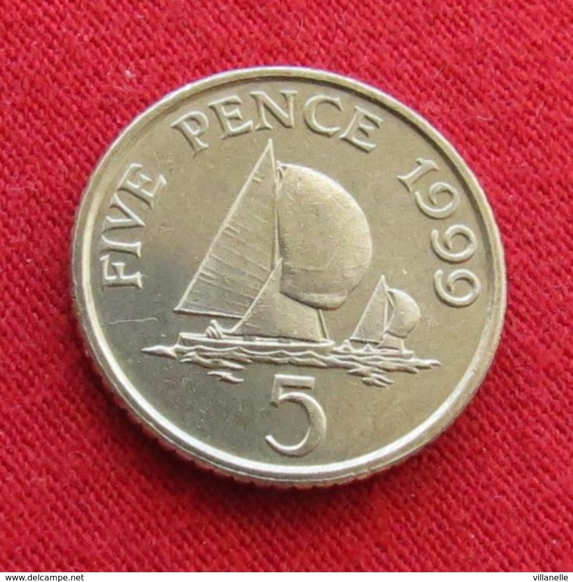 Guernsey 5 Pence 1999   Guernesey UNCºº - Guernesey