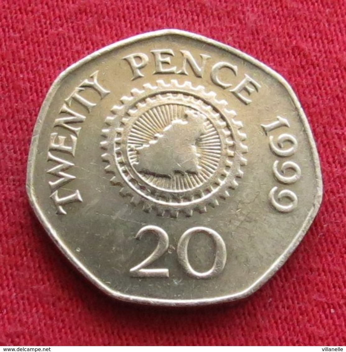 Guernsey 20 Pence 1999  Guernesey  UNCºº - Guernesey