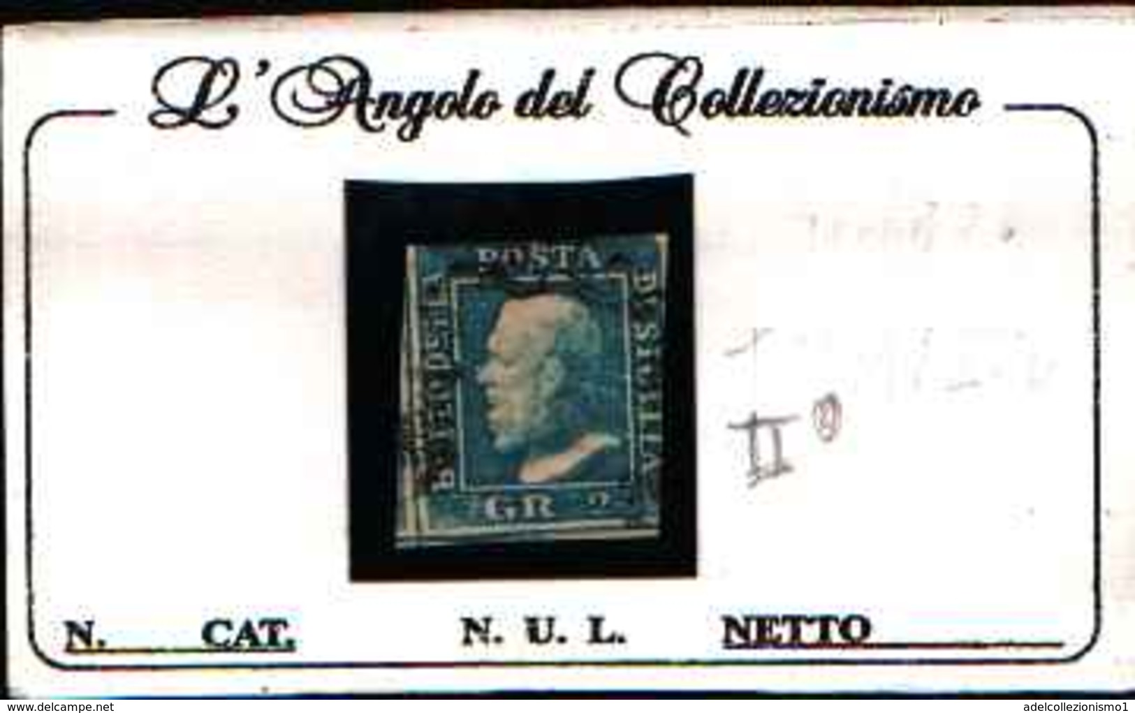 90783) REGNO DELLE DUE SICILIE- 2 GRANA-Effigie Di Ferdinando II - 1 Gennaio 1859 -USATO - Sizilien