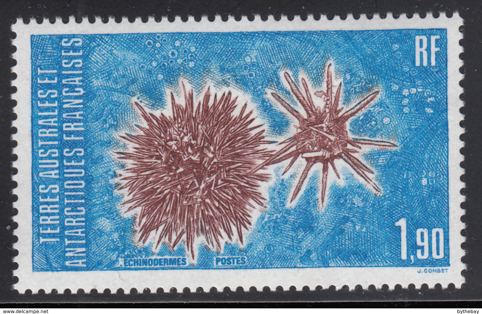 FSAT TAAF 1986 MNH Sc #120 1.90fr Echinoderms - Neufs