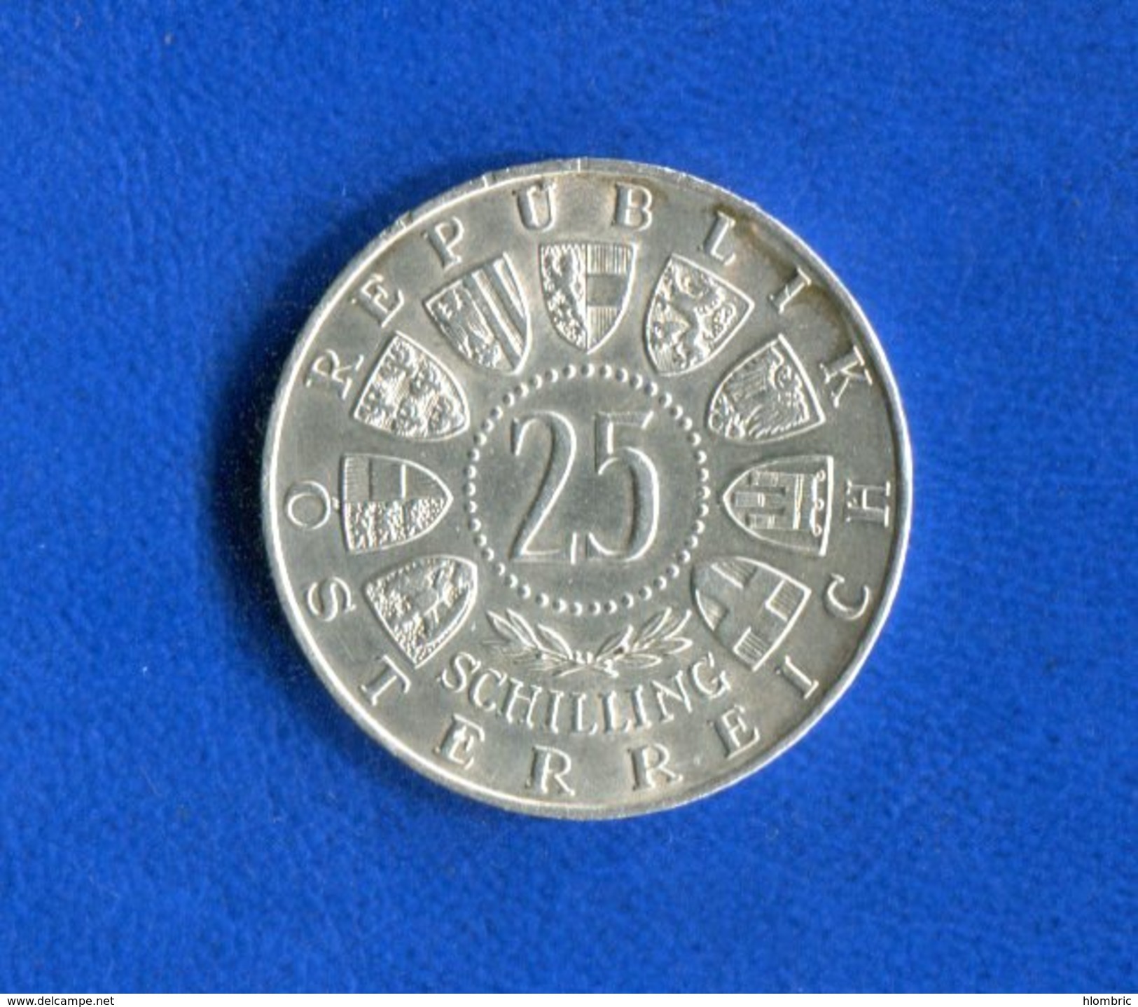 Autriche  25  Schilling  1956  Arg - Autriche