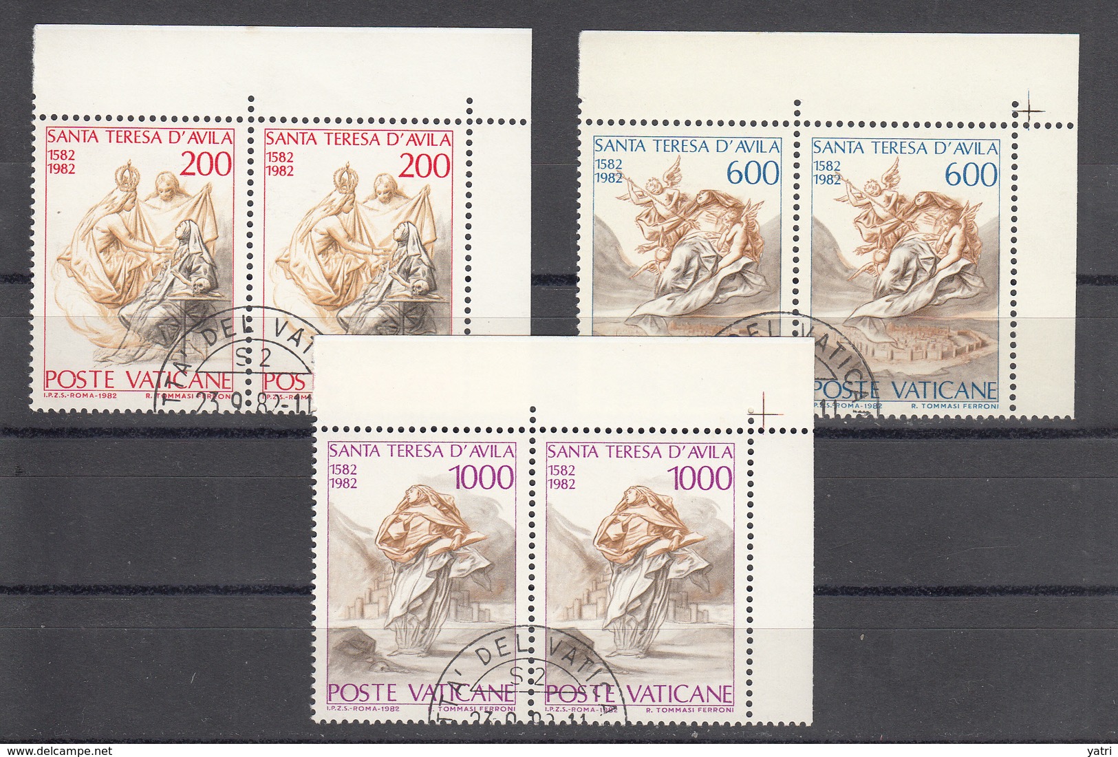 Vaticano - 1982 - S. Teresa D'Avila - Used Stamps