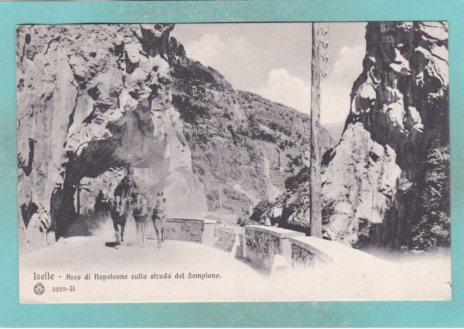 Small Post Card Of Iselle,Verbano-Cusio-Ossola, Piemonte, Italy,Q106. - Other & Unclassified