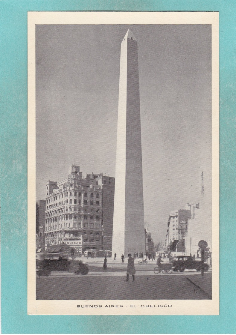 Small Post Card Of El Obelisco,City Of Buenos Aires, Argentina,Q106. - Argentina