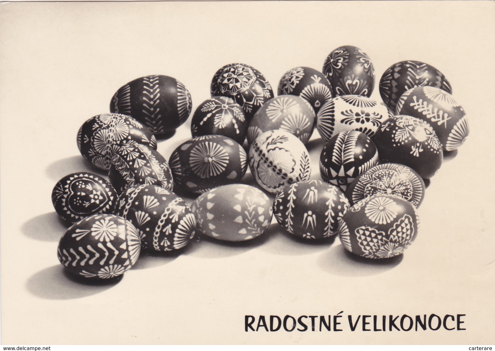 TCHEQUIE,CZECH,TCHECOSLOVAQUIE,CESKOSLOVENSKO,AM,RADOSTNE VELIKONOCE,CARTE PHOTO - Tchéquie