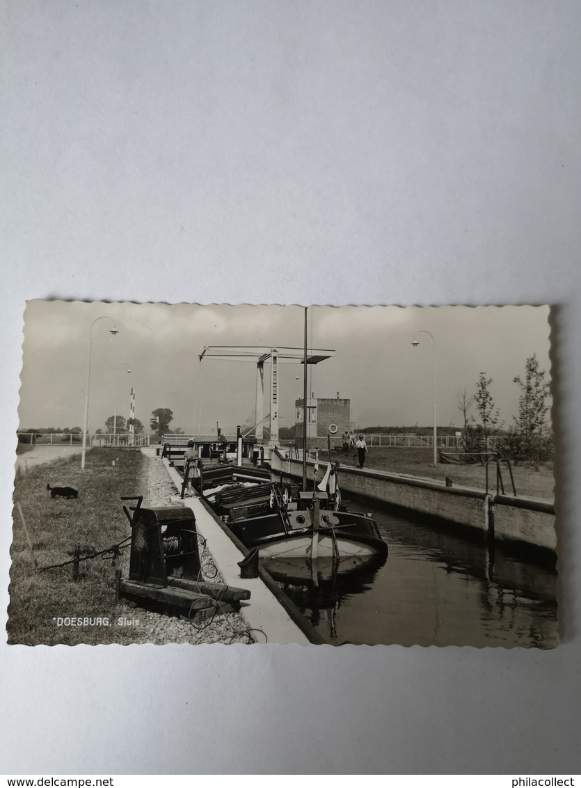 Doesburg // Sluis - Schip - Binnenvaart Ca1962 - Andere & Zonder Classificatie