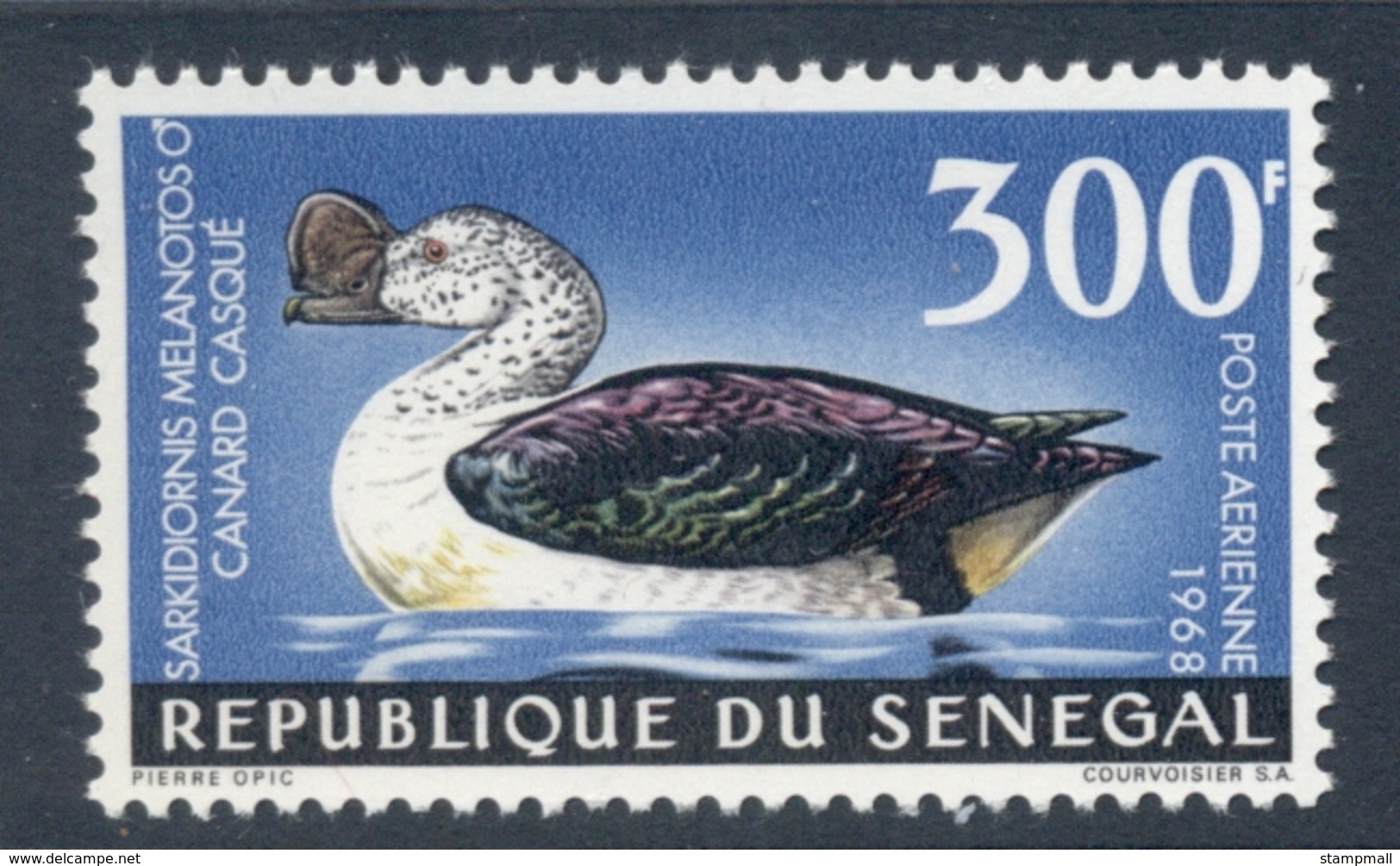 Senegal 1967 Flowers & Birds 300f MUH - Senegal (1960-...)