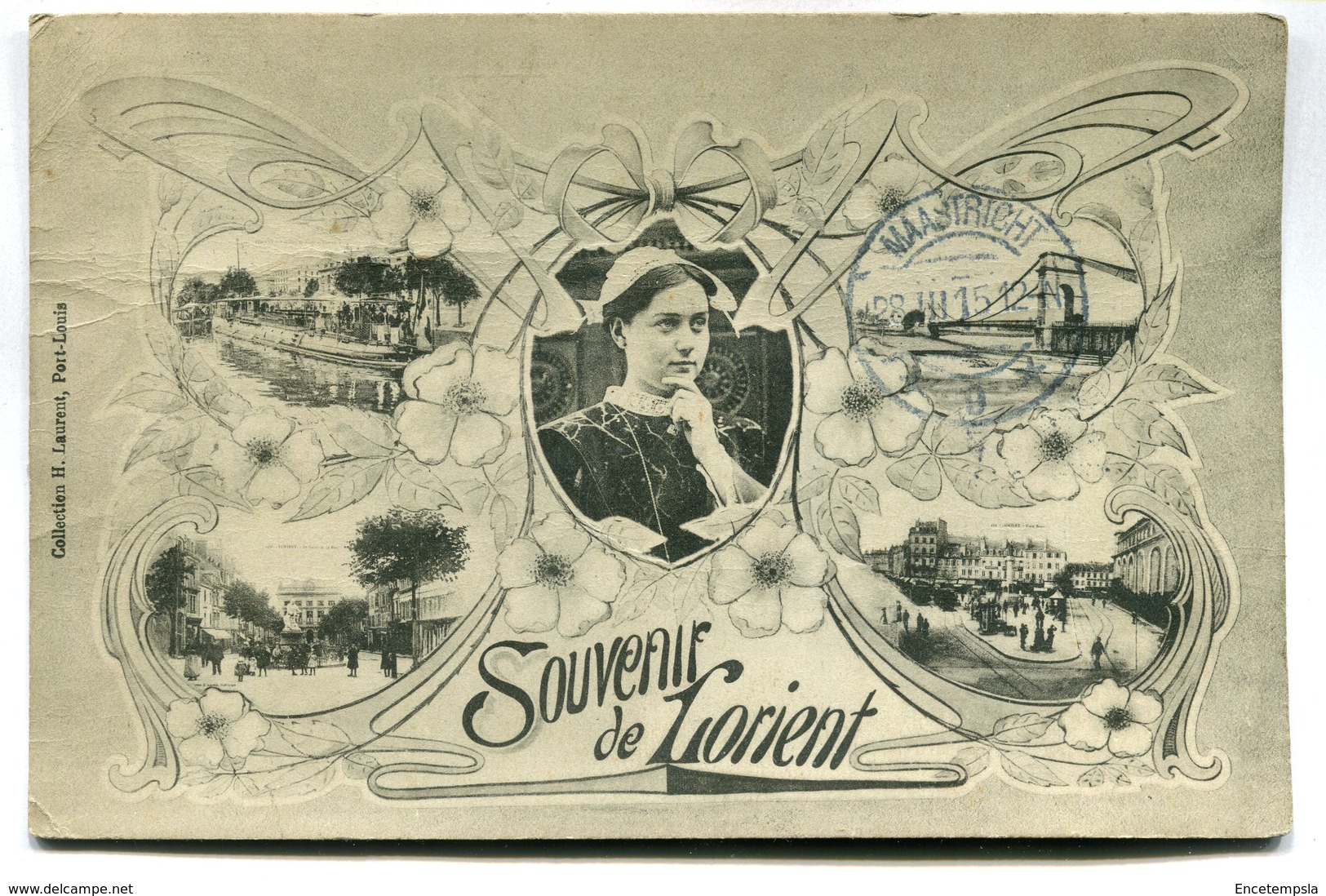 CPA - Carte Postale - France - Lorient - Souvenir De Lorient  (M7176) - Lorient