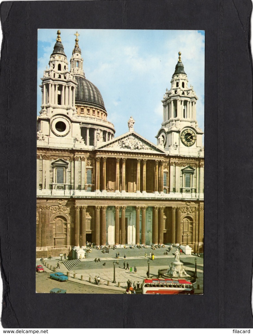 83725    Regno Unito,  St. Paul"s  Cathedral,  London,  VG  1977 - St. Paul's Cathedral