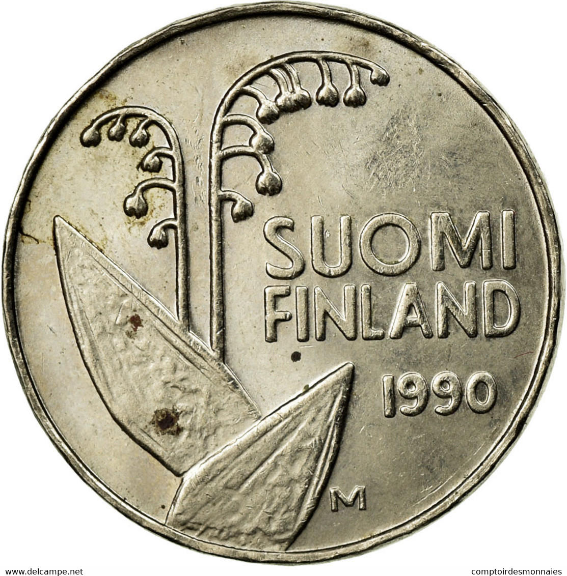 Monnaie, Finlande, 10 Pennia, 1990, TB+, Copper-nickel, KM:65 - Finlande