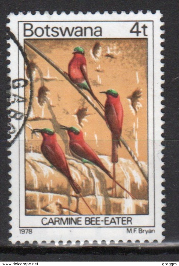 Botswana 1978 Single 4t Definitive Stamp From The Birds Set. - Botswana (1966-...)